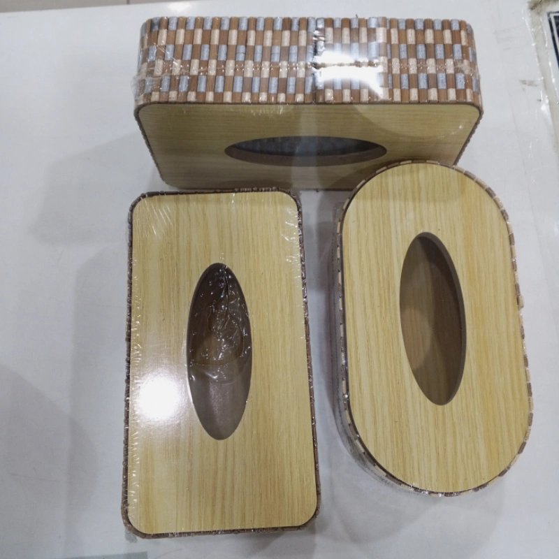 Wooden Tissue Box
