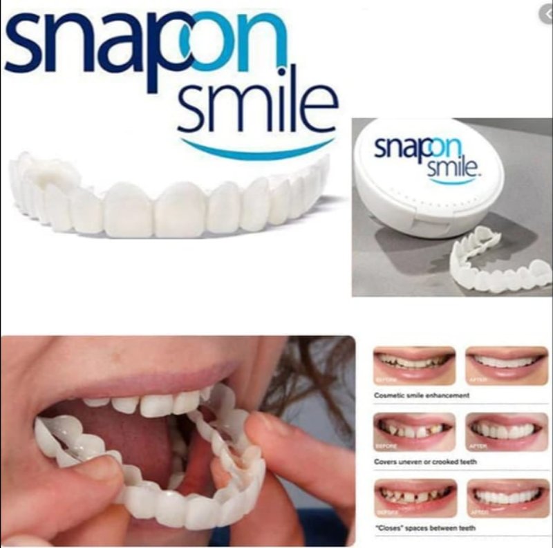 Teeth smile white
