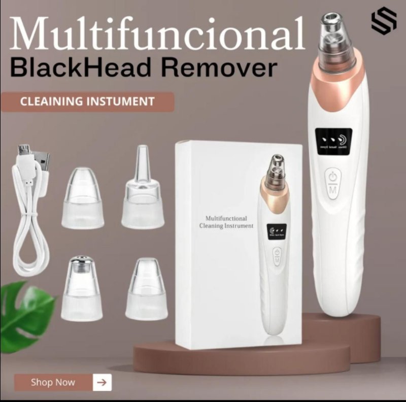 Derma suction rechargeable