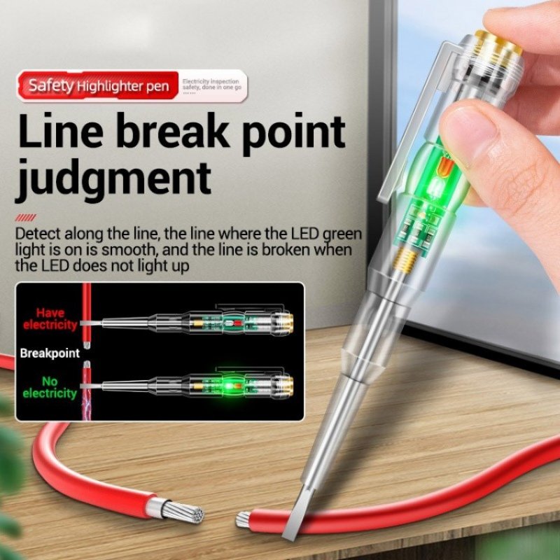 Intelligent voltage tester pen