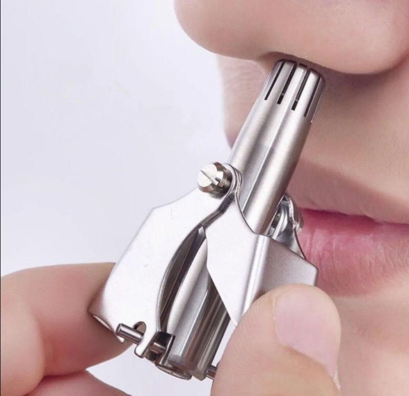 Manual Nose hair trimmer steel