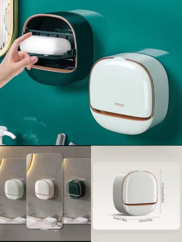 Wall soap holder
